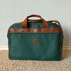 Ralph Lauren Fragrances Hunter Green Carrying Case W/ Adjustable Shoulder Strap